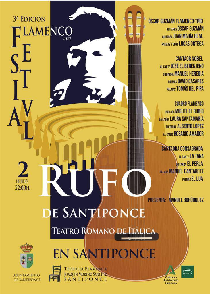 Festival Flamenco Rufo de Santiponce - Festivales Flamencos en el Aljarafe