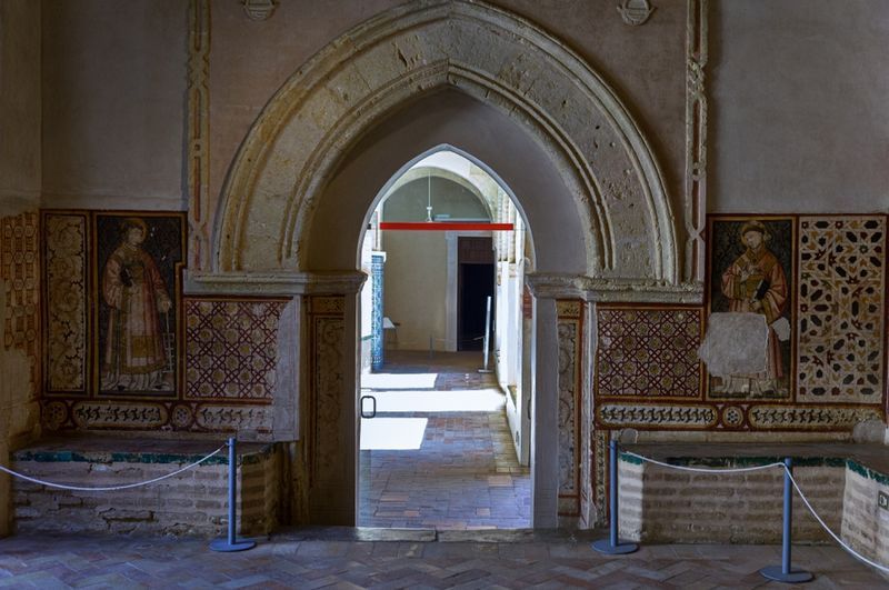 Interior Monasterio San Isidoro del campo en Santiponce, Sevilla