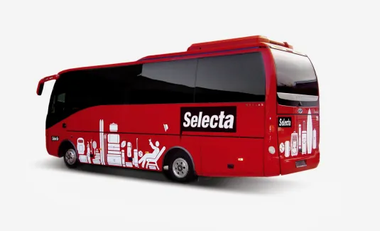 Selecta Bus ofrece una flota diversa de vehículos para satisfacer las necesidades de transporte de sus clientes